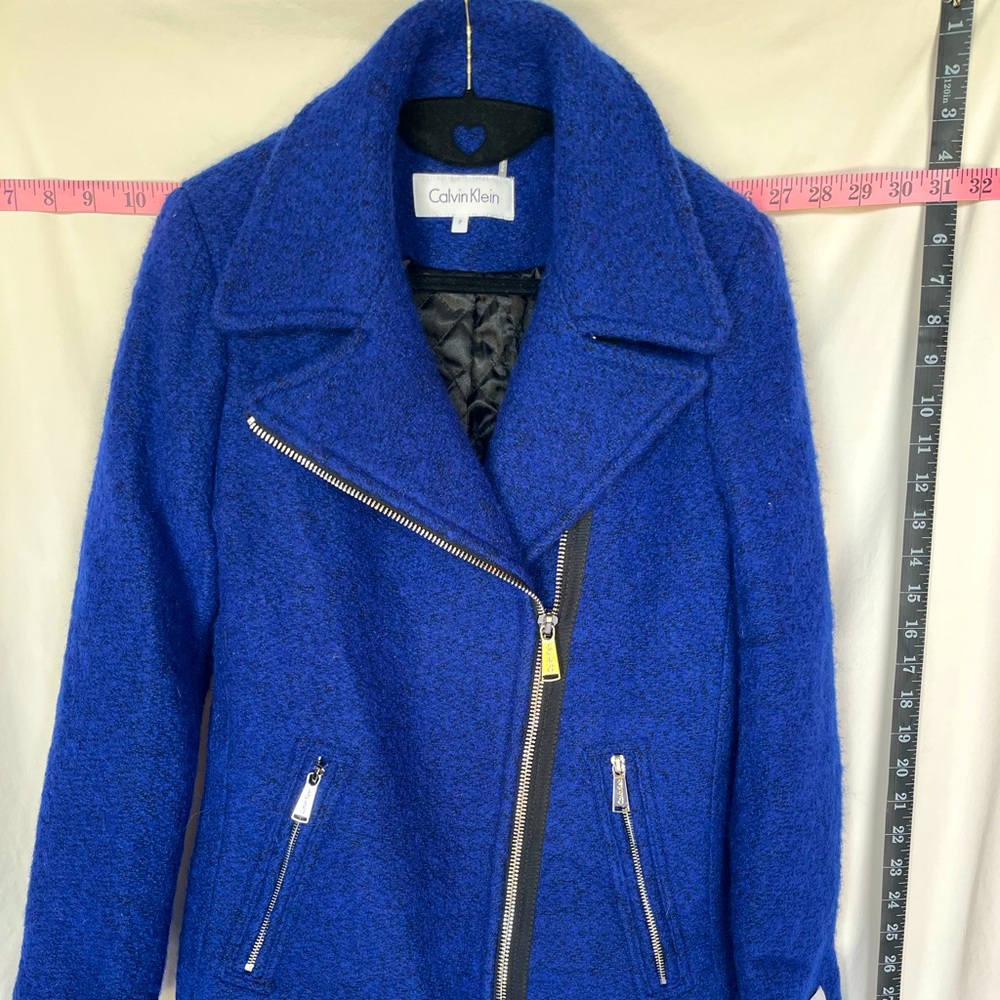 NWT Calvin Klein Peacoat Royal Blue Warm